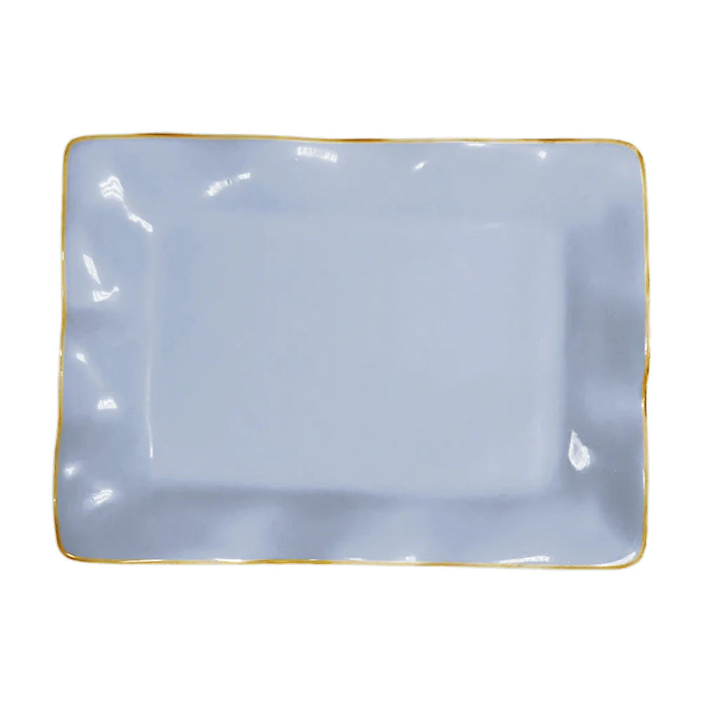 Vento Small Rectangular Tray - Periwinkle