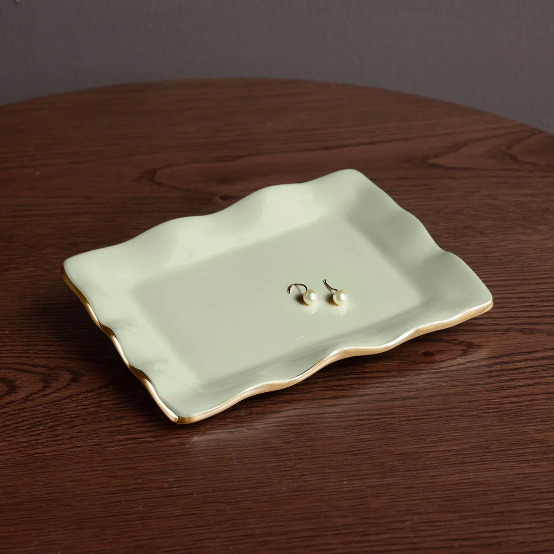 Vento Small Rectangular Tray - Pistachio