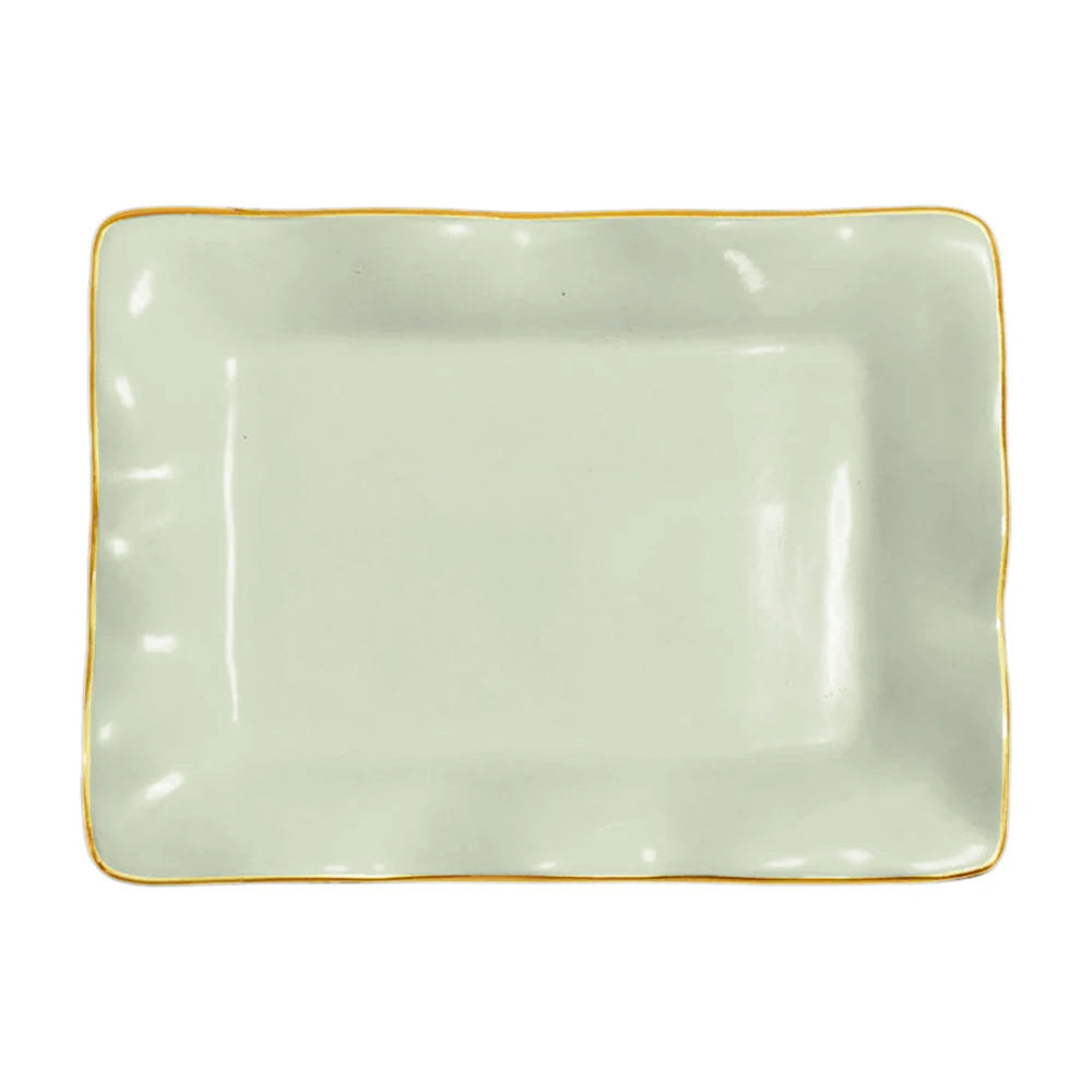 Vento Small Rectangular Tray - Pistachio