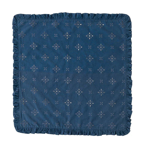 Eyelet Napkin - Navy