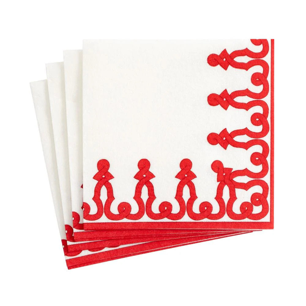 Caspari Dessin Passementerie Napkins