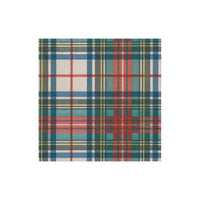 Caspari Dress Stewart Tartan Paper Napkins
