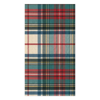 Caspari Dress Stewart Tartan Paper Napkins