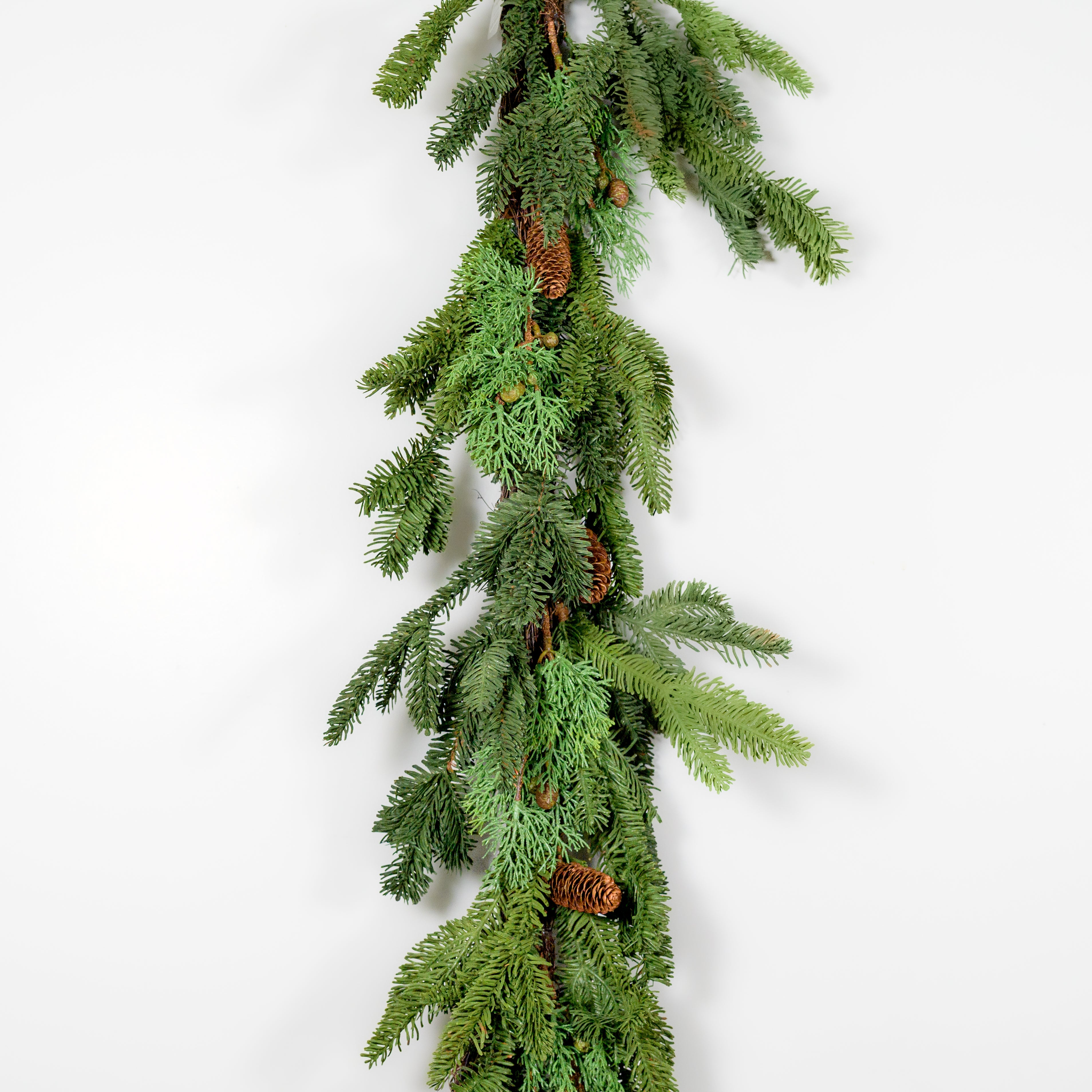 6' Lifelike Nordmann Fir Garland