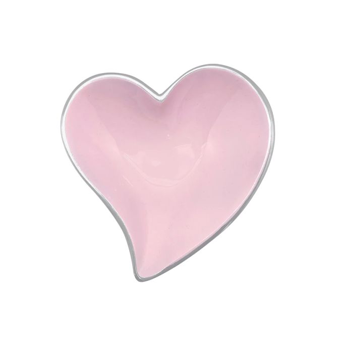 Pink Heart Bowl