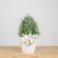 Lavender Christmas Tree 6"