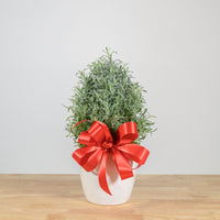 Lavender Christmas Tree 6"