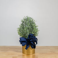 Lavender Christmas Tree 6"
