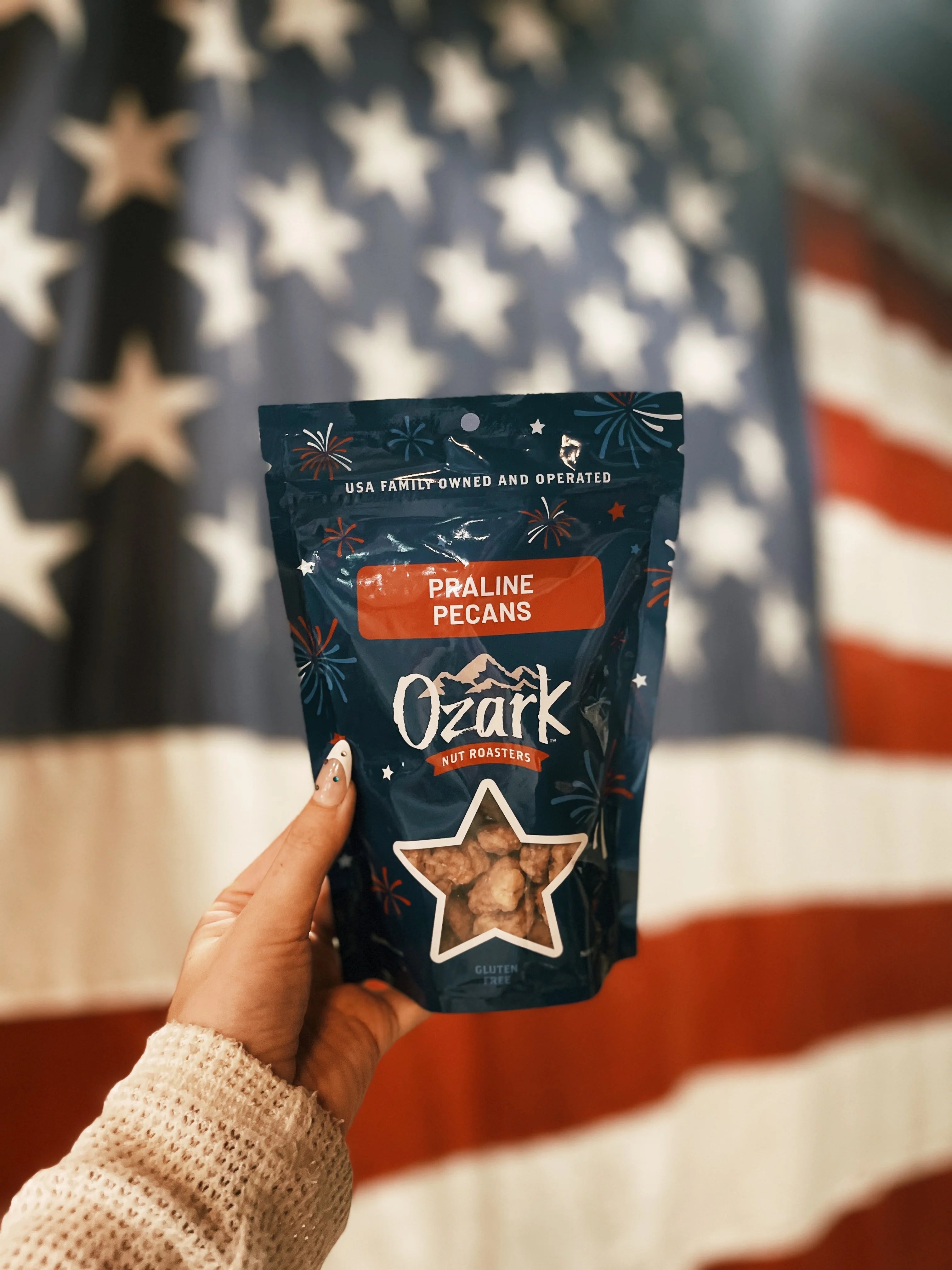 Ozark Nut Roasters Praline Pecans, Summer Edition