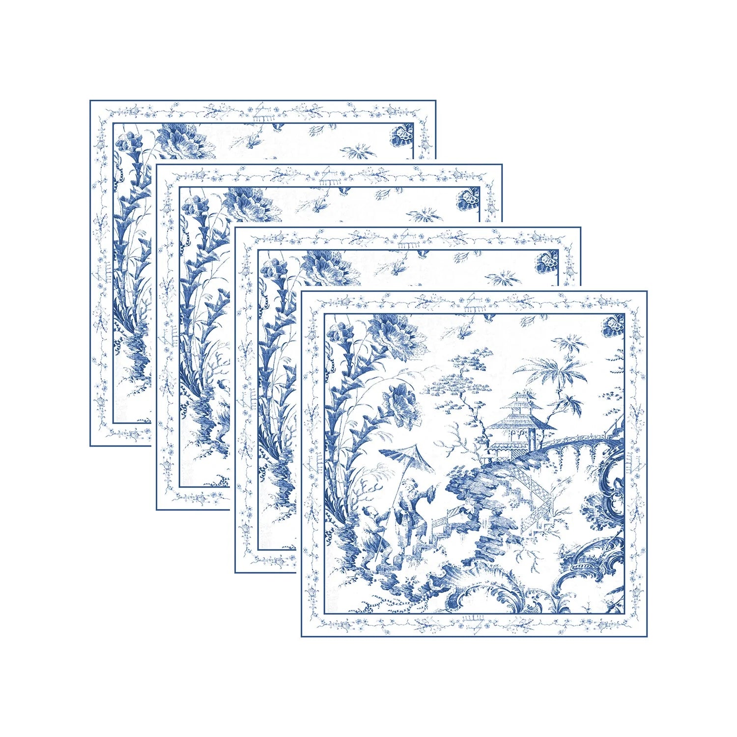Non-Iron Cloth Napkins, Set of 4