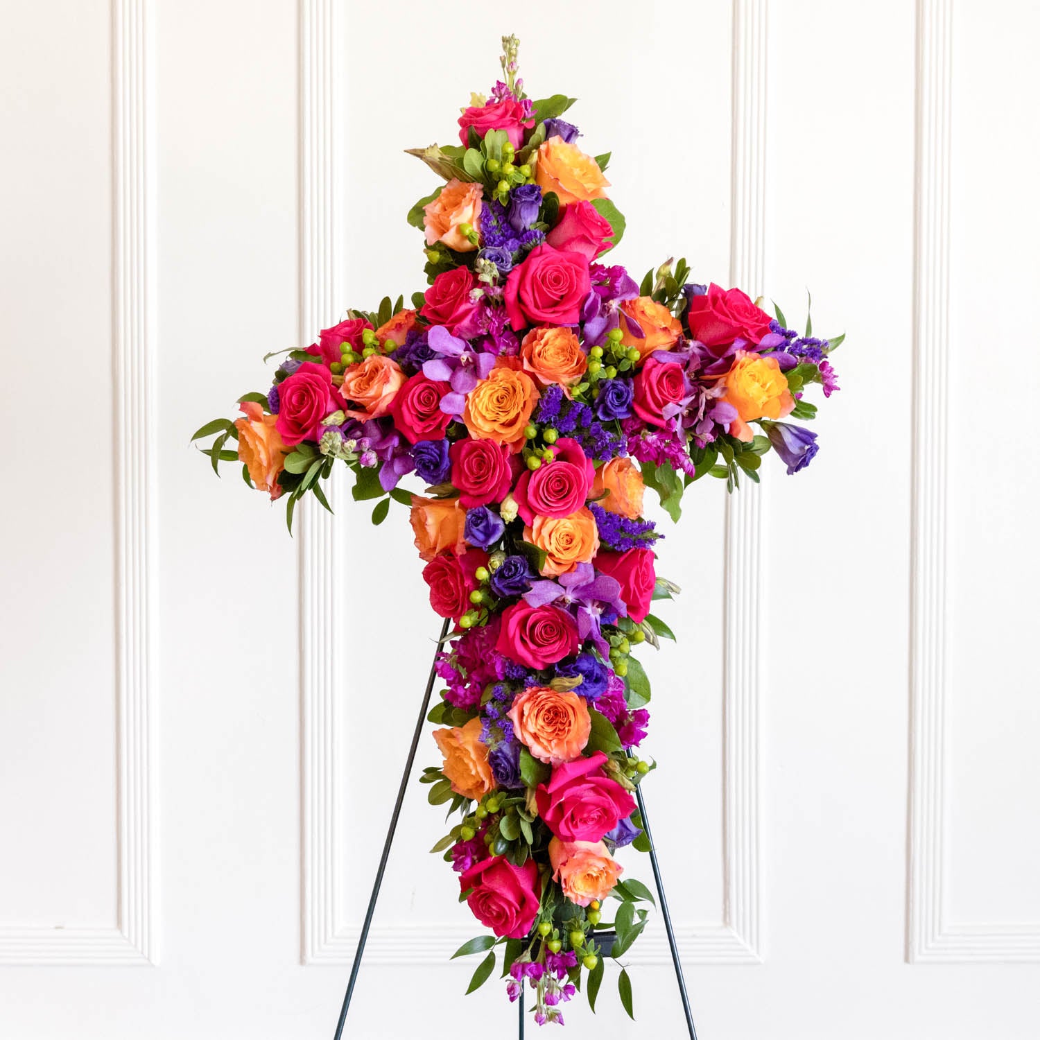 Celebration of Life Cross Easel