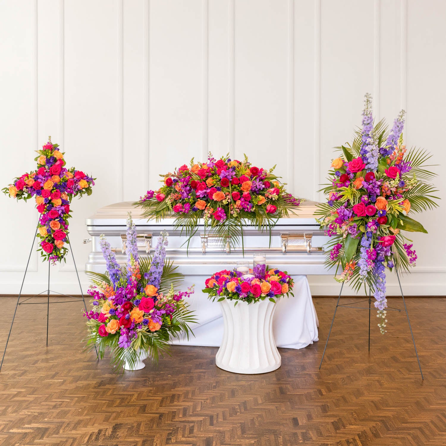 Celebration of Life Cross Easel