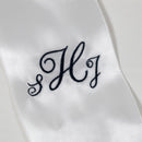 Monogrammed Ribbon for Nosegays