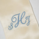 Monogrammed Ribbon for Nosegays