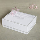 Glass Flower Napkin Rings, Set of 4