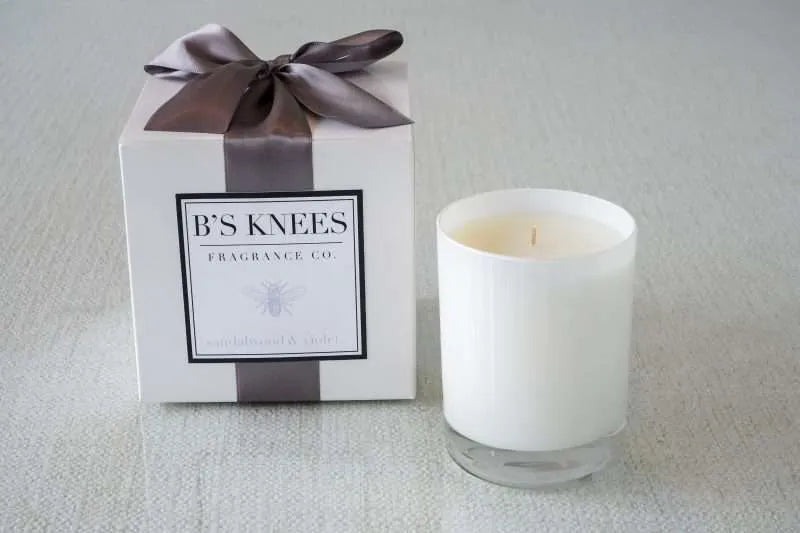 B's Knees Sandalwood & Violet Candle