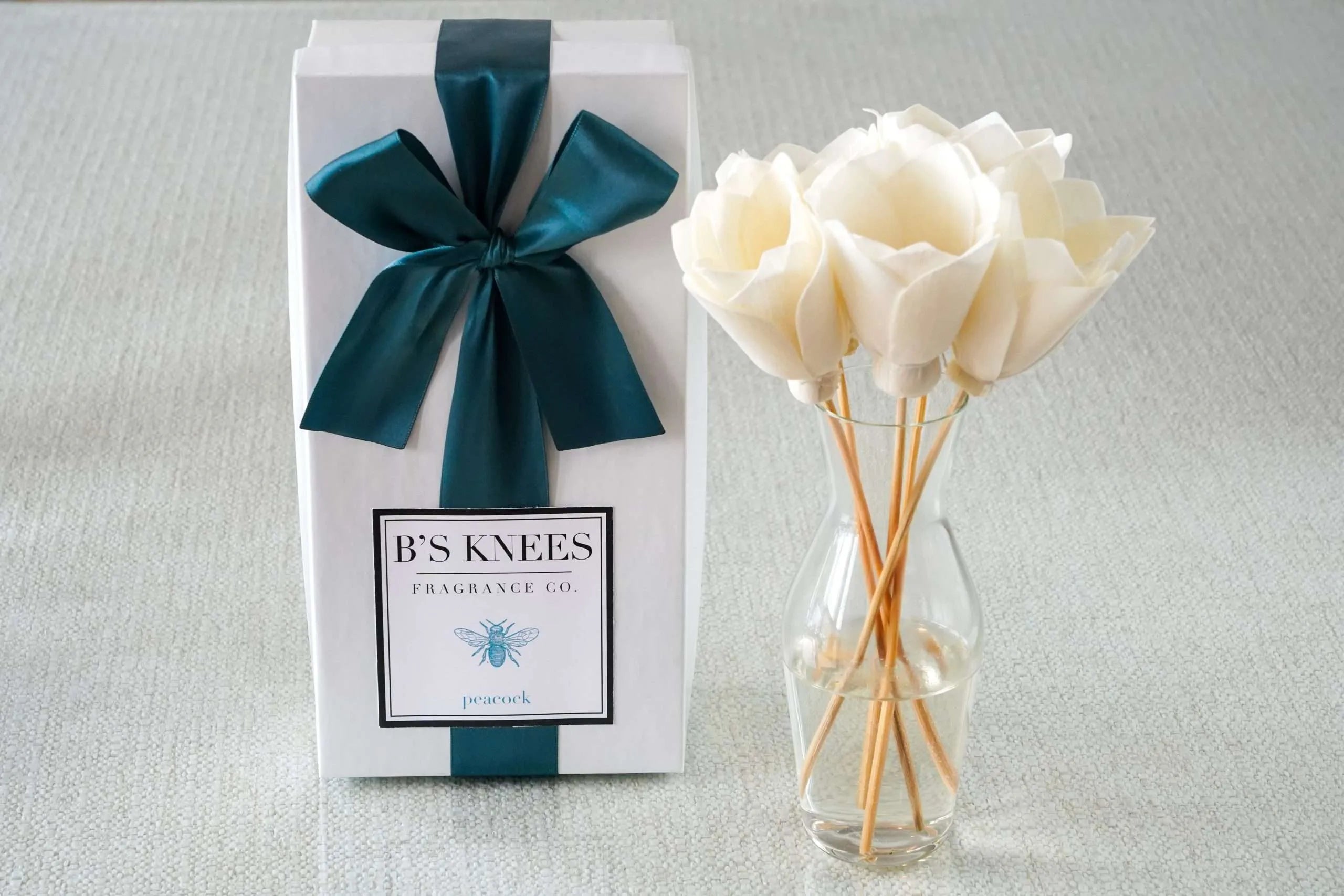 B's Knees Peacock Candle
