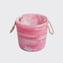 Ice Bucket - Pink Swirl