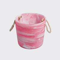 Ice Bucket - Pink Swirl