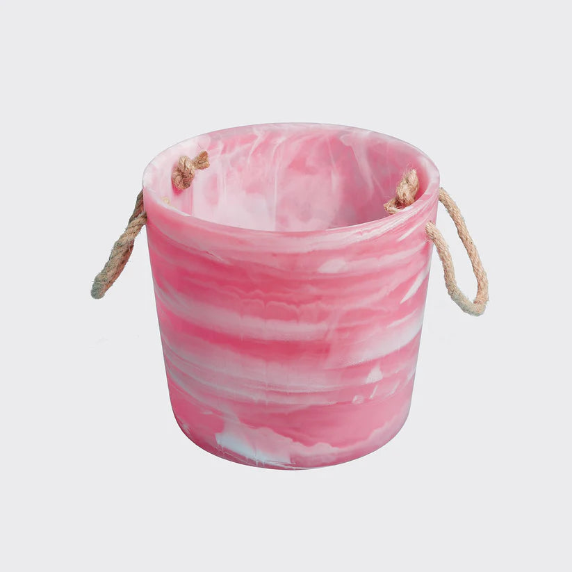 Ice Bucket - Pink Swirl