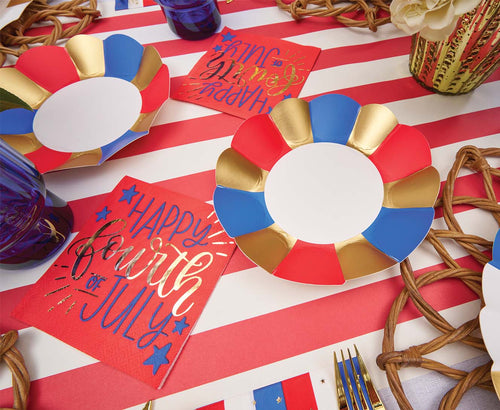 Sophisti Plate Paper Products - Patriotic