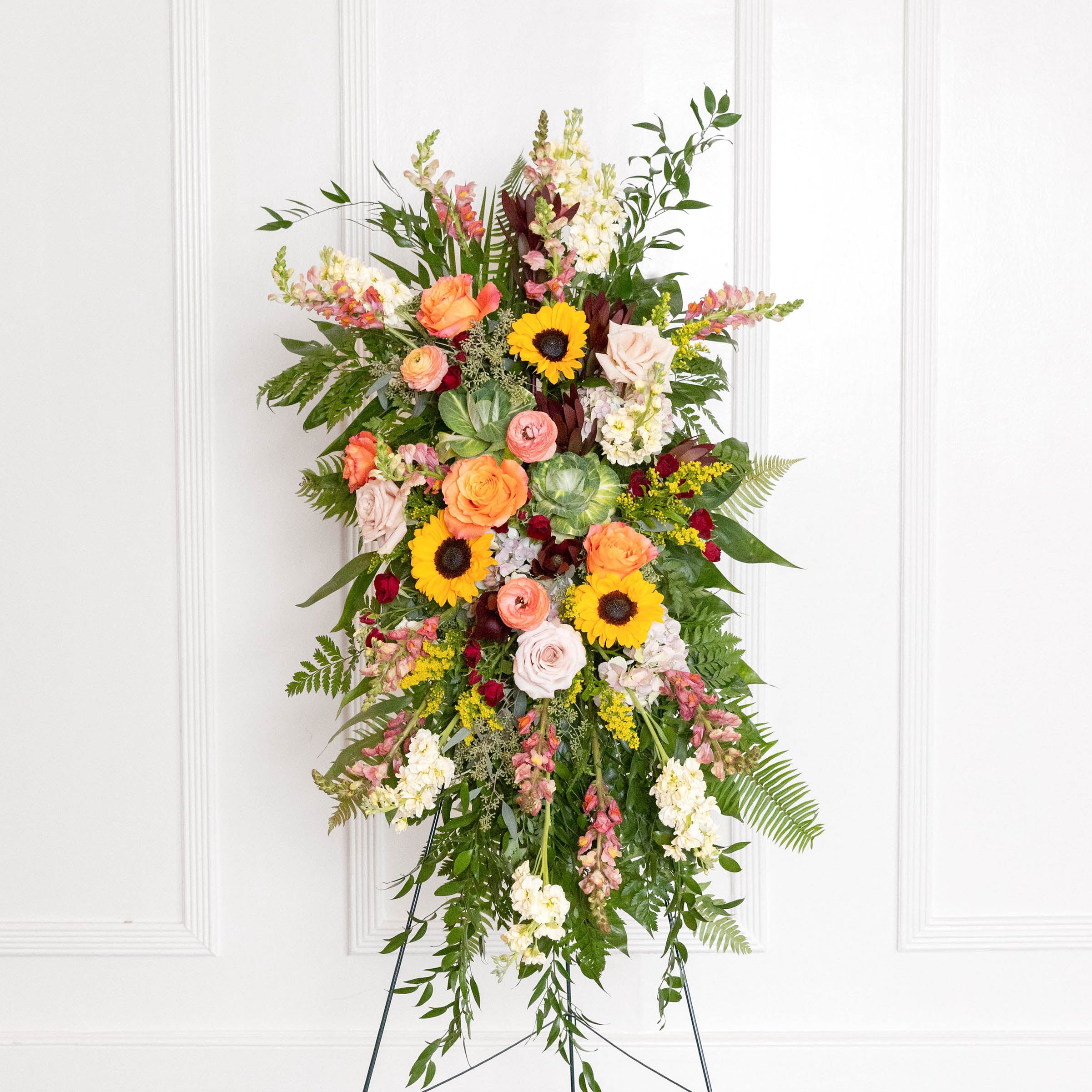 Autumn's Embrace Spray Easel