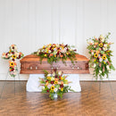 Autumn's Embrace Cross Easel