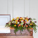 Autumn's Embrace Casket Spray