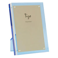 Acrylic Lucite Picture Frame (Blue)
