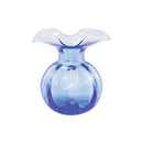 Vietri Hibiscus Glass Blue Vase