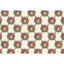 Hester & Cook Holiday Wreath Lattice Paper Placemats