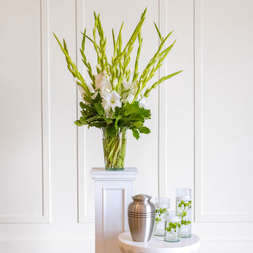 White Elegance Vase Arrangement