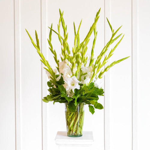 White Elegance Vase Arrangement