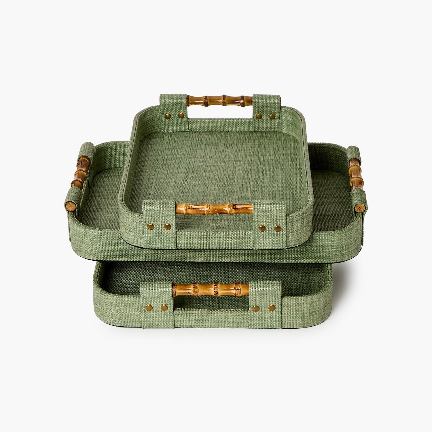 Nested Decorative Rectangle Trays