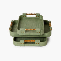 Nested Decorative Rectangle Trays