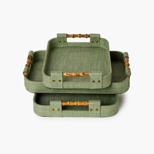 Nested Decorative Rectangle Trays