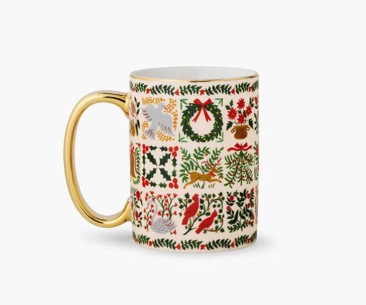 Rifle Paper Co. Holiday Porcelain Mug