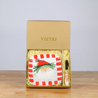 Old St. Nick Plate & Knife Set by Vietri