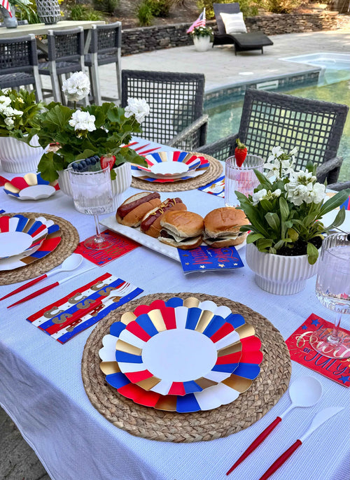 Sophisti Plate Paper Products - Patriotic