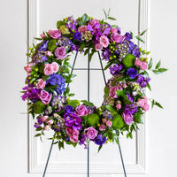Noble Tribute Easel Wreath