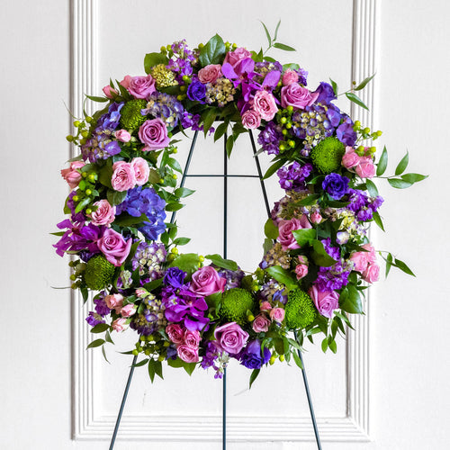 Noble Tribute Easel Wreath