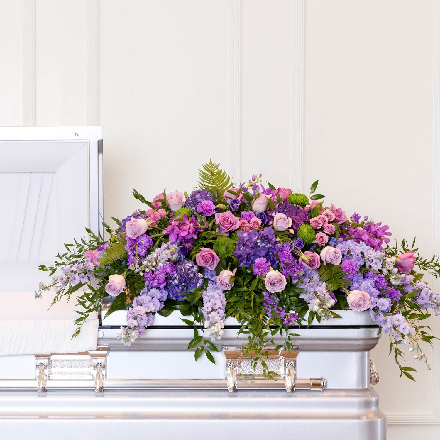Noble Tribute Casket Spray