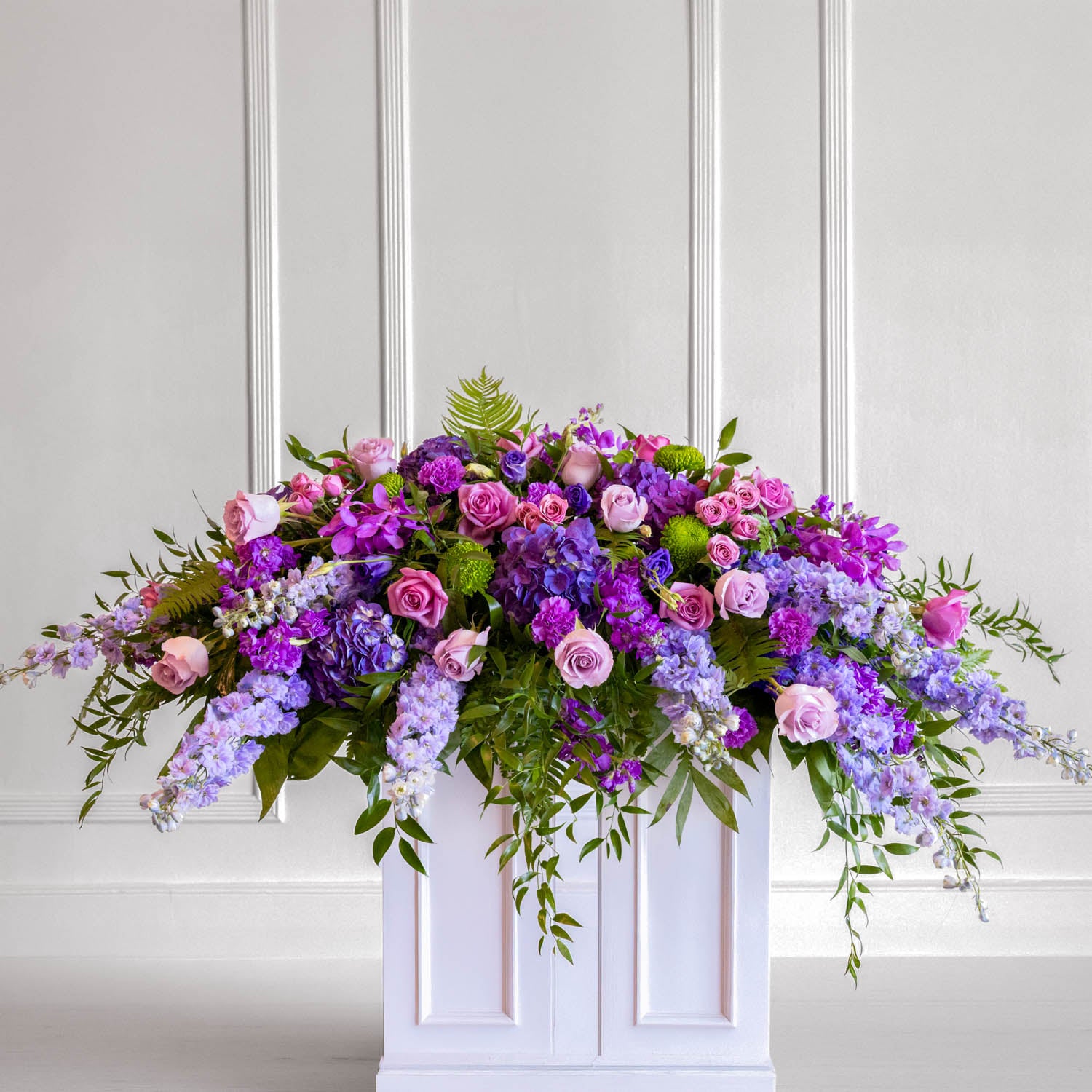 Noble Tribute Casket Spray