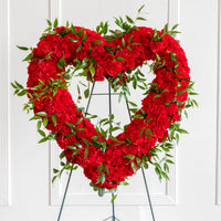 Loving Tribute Heart Easel