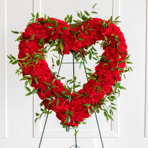 Loving Tribute Heart Easel