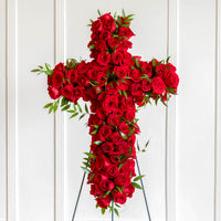 Eternal Love Cross Easel