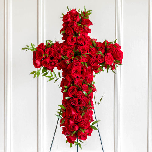Eternal Love Cross Easel