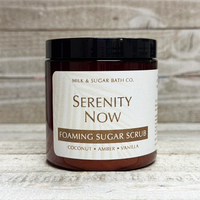 Serenity Now Foaming Sugar Scrub