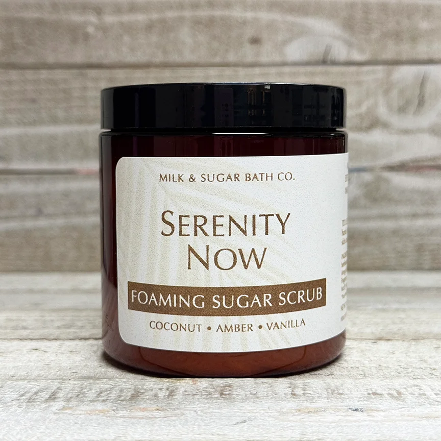 Serenity Now Foaming Sugar Scrub