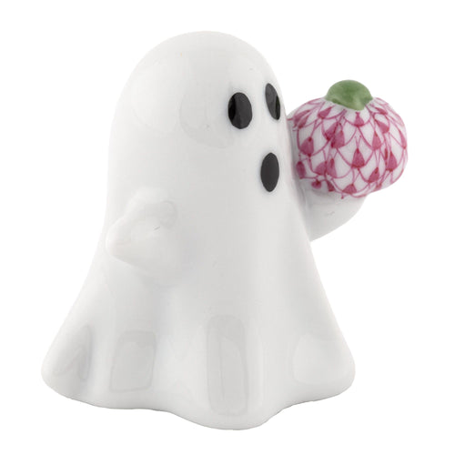 Ghost with Pumpkin - Raspberry
